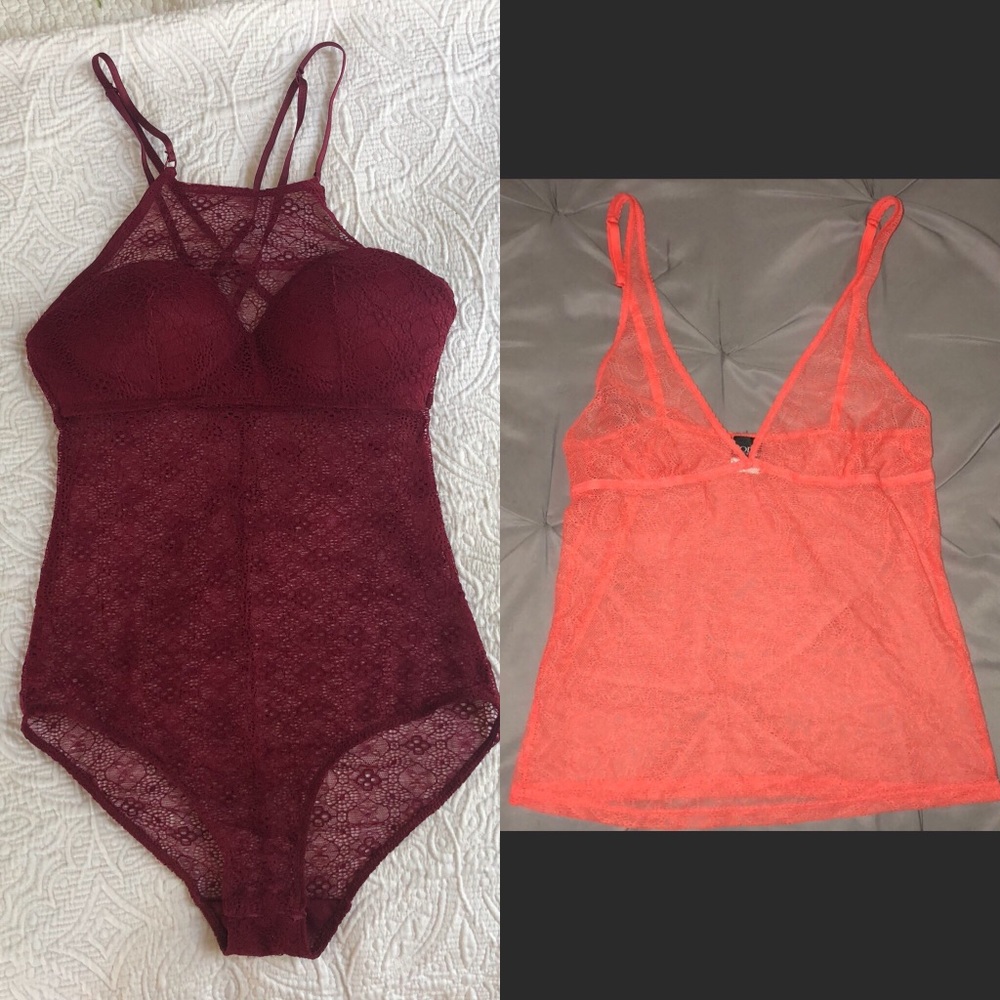 Lace Lingerie bundle, Victoria’s Secret/XOXO, sz S